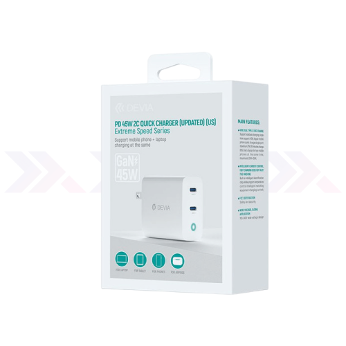Cargador Devia PD 45 W 2C