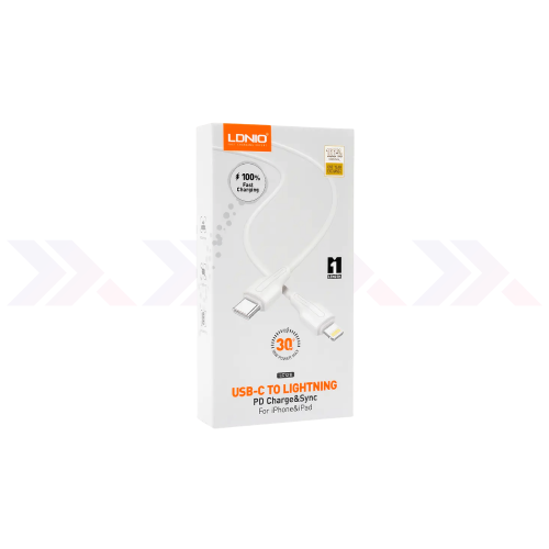 Cable Ldnio Usb C To Lightning 30 W