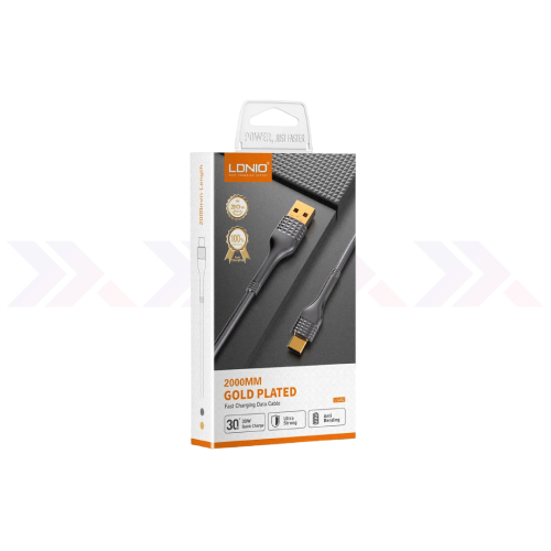 Cable Ldnio Gold Usb C To Usb A 30 W