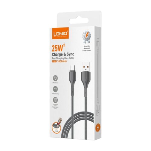 Cable Ldnio Trenzado Usb C To Usb A 25 W
