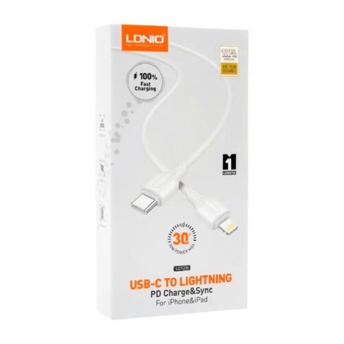 Cable Ldnio Usb C To Lightning 30 W